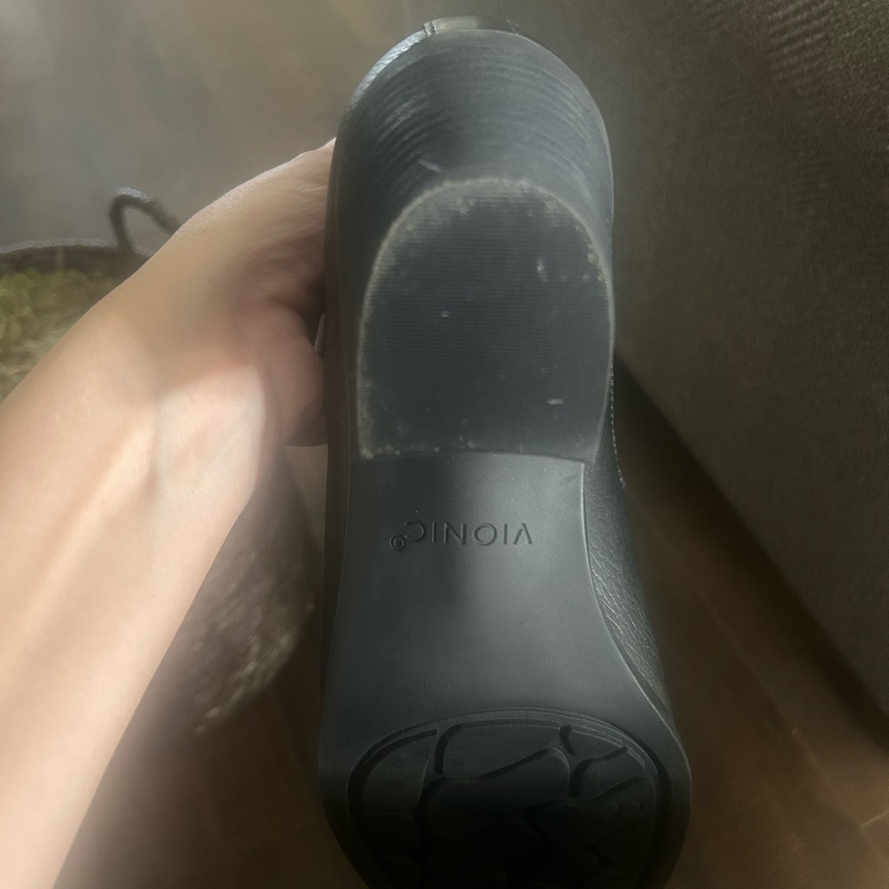 Vionic Black Leather Ankle Booties
Worn once. - Picture 9 of 15